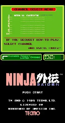 PlayChoice-10: Ninja Gaiden